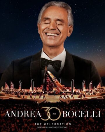 „Andrea Bocelli: 30 de ani de magie”, un concert de excepție la Cinema Independența Sărbătoriți trei decenii de muzică alături de maestrul Andrea Bocelli, într-un eveniment cinematografic unic! Duminică