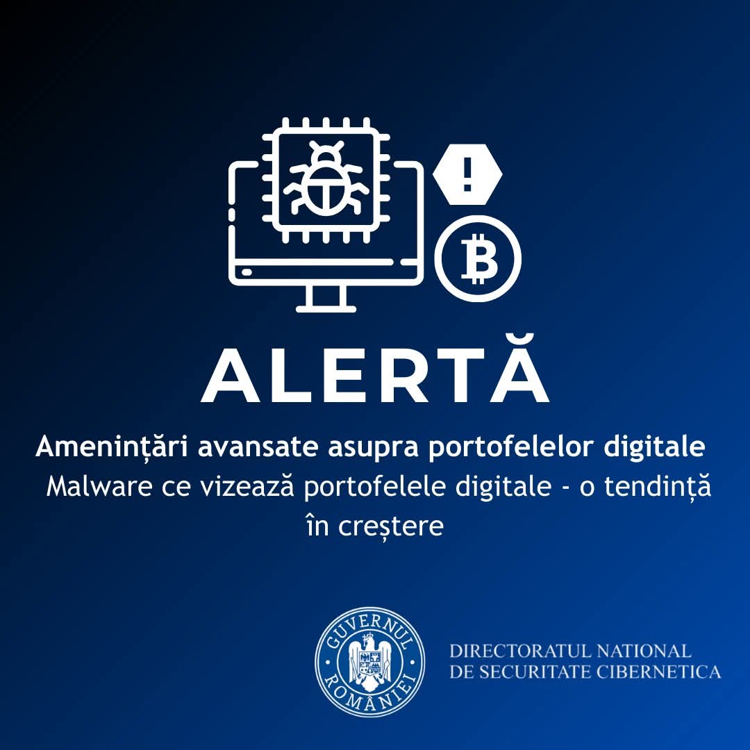 Alertă maximă de securitate, există amenințări cibernetice avansate asupra portofelelor digitale!