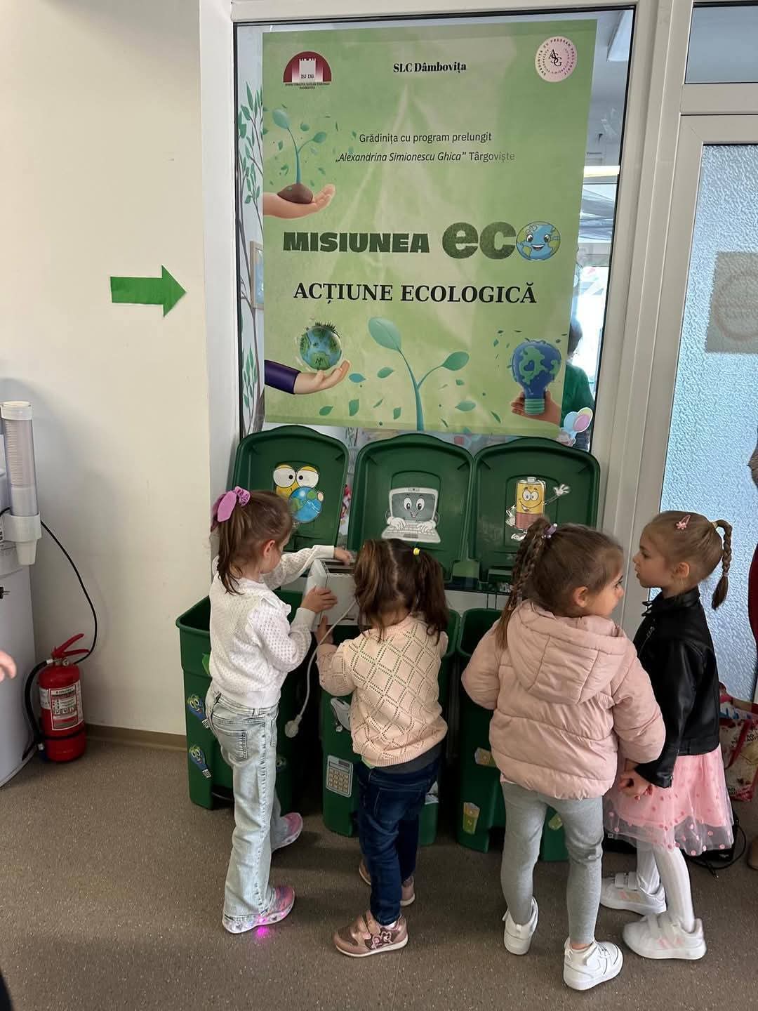 Grădinița „Alexandrina Simionescu Ghica” din Târgoviște a găzduit cu succes prima ediție a concursului județean „ECO Junior”