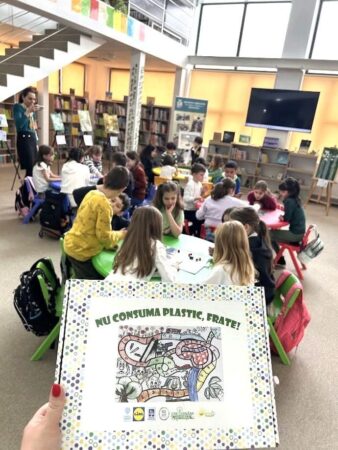 Luni,  24 martie 2025, Biblioteca Județeană Dâmbovița – Filiala pentru Copii „Ioan Alexandru Brătescu-Voinești” a găzduit o activitate educativă în cadrul „Săptămânii Verzi”