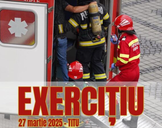 Titu se pregătește pentru situații de urgență: Mâine are loc un exercițiu de intervenție în caz de cutremur Mâine, 27 martie 2025, orașul Titu devine locul unei importante simulări organizate de Inspectoratul pentru Situații de Urgență „Basarab I”