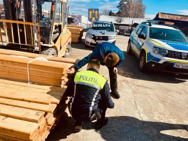Poliția din Dâmbovița este cu ochii în patru pe traficul ilegal de lemn Polițiștii din cadrul Biroului pentru Protecția Fondului Forestier și Piscicol, împreună cu Serviciul de Ordine Publică, au desfășurat o acțiune amplă în județul Dâmbovița,