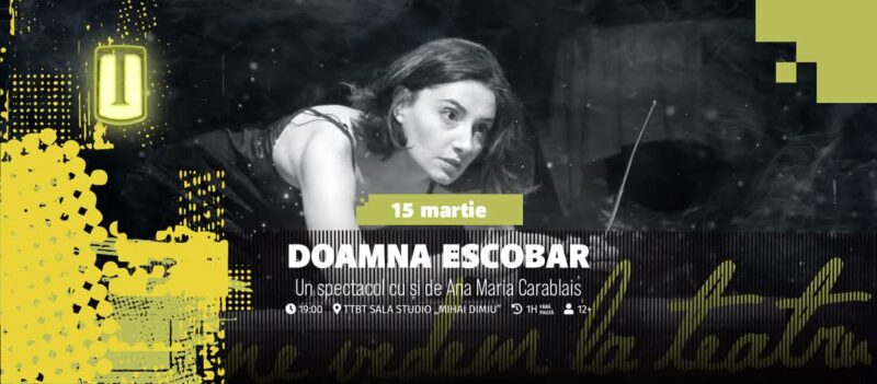 O seară de neuitat la Teatrul Tony Bulandra: „Doamna Escobar”, un spectacol despre iubire și curaj Teatrul Tony Bulandra din Târgoviște te invită pe 15 martie la un spectacol emoționant și plin de sens – „Doamna Escobar”, o piesă despre iubire, sacrificiu și curaj.