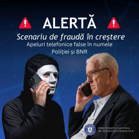 ALERTĂ, escrocii folosesc apeluri false în numele Poliției și BNR pentru a frauda cetățenii O nouă metodă de fraudă cibernetică a fost semnalată recent în România, în care escrocii se prezintă drept reprezentanți ai Poliției Române și ai Băncii Naționale a României (BNR). Aceștia contactează cetățenii prin telefon și încearcă să obțină informații bancare și personale sub pretextul unei anchete urgente.