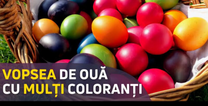 În perioada Săptămânii Mari, când gospodinele se pregătesc pentru tradiționala vopsire a ouălor de Paște, Autoritatea Națională pentru Protecția Consumatorilor (ANPC)
