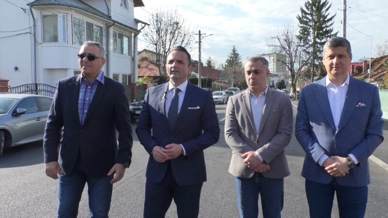 Primarul municipiului Târgoviște, Daniel Cristian Stan, a anunțat finalizarea lucrărilor de modernizare pe strada I.L. Caragiale,