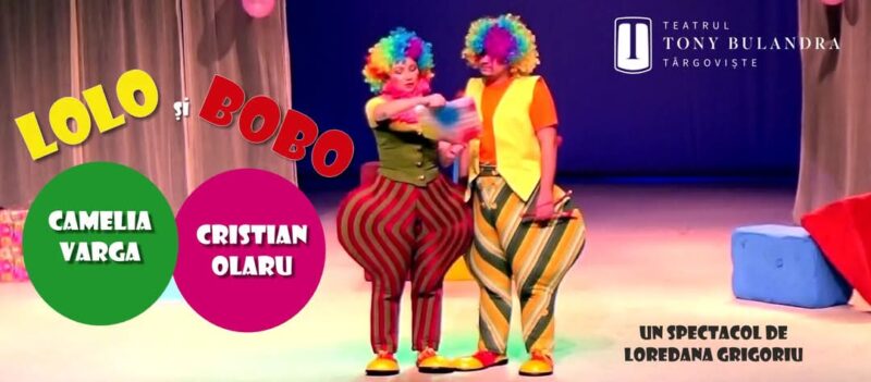 Spectacolul interactiv LOLO ȘI BOBO ajunge pe scena Teatrului Tony Bulandra din Târgoviște Pe 6 aprilie, Teatrul Tony Bulandra din Târgoviște va găzdui un spectacol plin de distracție și educație pentru copiii de toate vârstele. LOLO ȘI BOBO