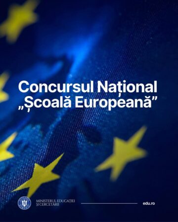 Școlile din Dâmbovița se pot înscrie până pe 9 mai la concursul național „Școală Europeană” Ministerul Educației anunță deschiderea perioadei de înscriere în cadrul prestigiosului concurs național „Școală Europeană”, dedicat unităților de învățământ preuniversitar și celor de educație extrașcolară. Termenul-limită pentru transmiterea candidaturilor este 9 mai 2025.