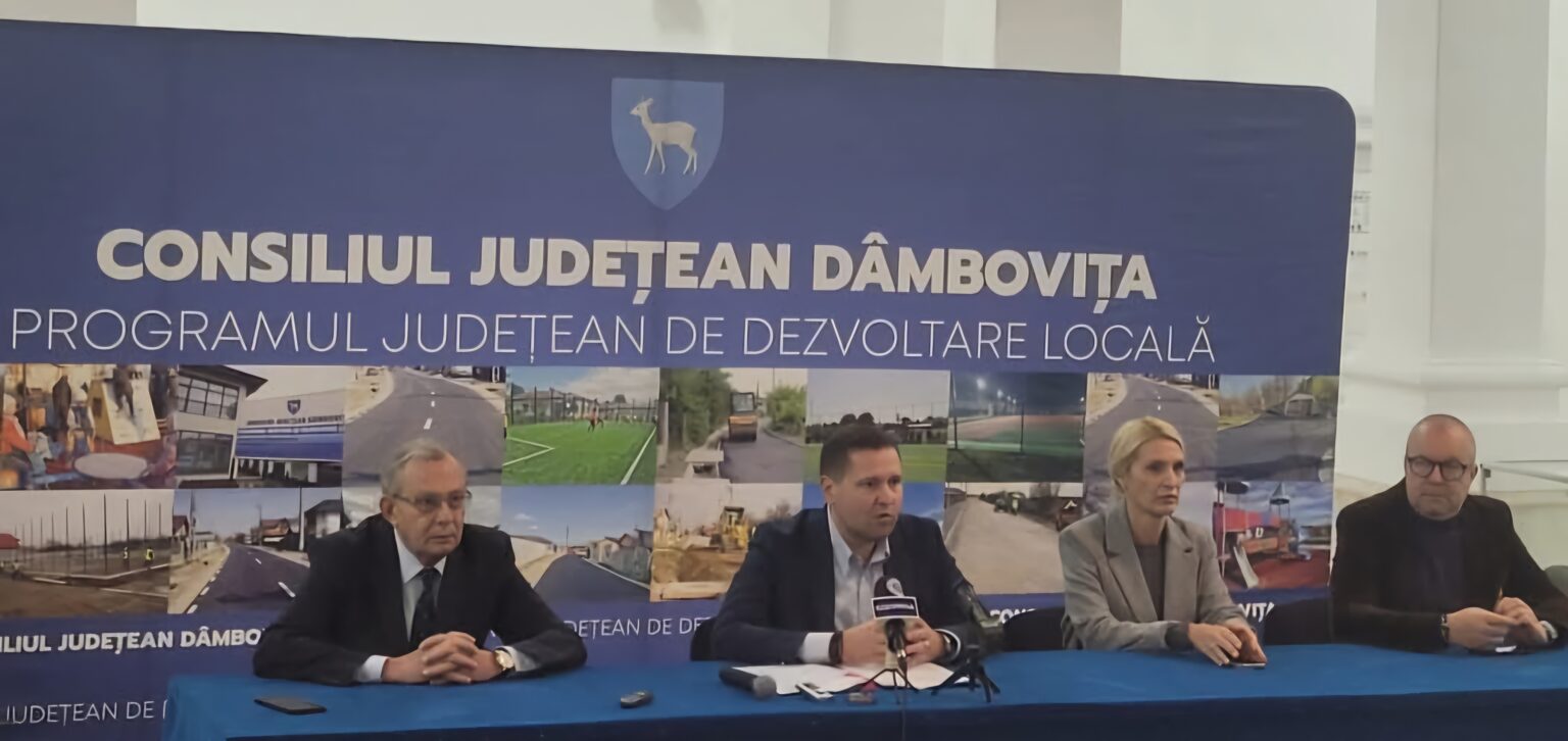 Președintele CJ Dâmbovița, Corneliu Ștefan anunță continuarea Programului Județean de Dezvoltare Locală în 2025 Președintele Consiliului Județean Dâmbovița, Corneliu Ștefan, a confirmat că și în anul 2025 va continua Programul Județean de Dezvoltare Locală,