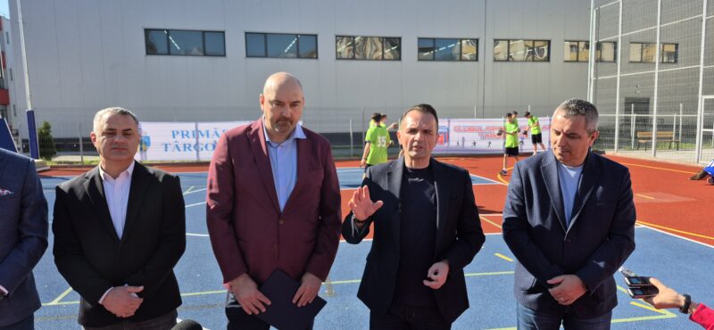 Primăria Târgoviște: CSȘ Târgoviște are o nouă bază sportivă modernă 