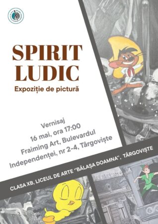 Elevii de la Liceul de Arte „Bălașa Doamna” din Târgoviște vă invită la o expoziție de artă plină de imaginație și expresivitate