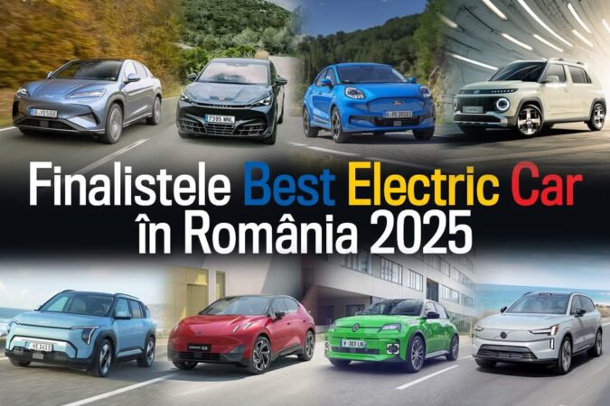 Competiția „Best Electric Car 2025” în România începe cu primele modele finaliste