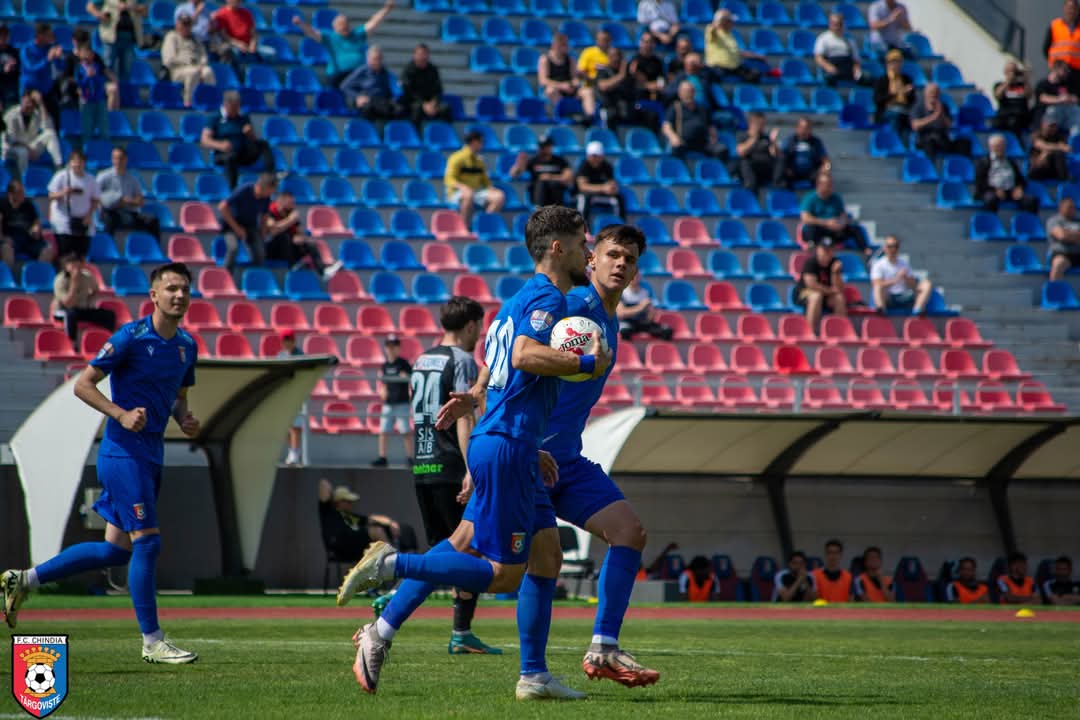 Chindia Târgoviște, aproape de retrogradare: Va juca barajul pentru menținerea în Liga 2