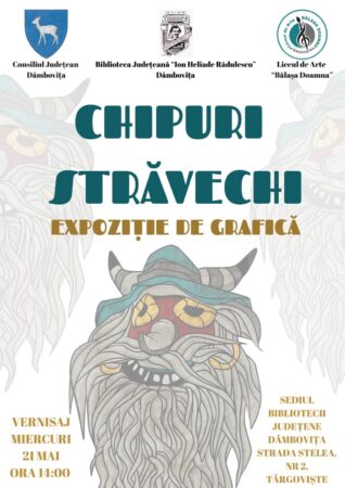 Chipuri străvechi, viziuni tinere: Liceul de Arte „Bălașa Doamna” aduce emoția pe simezele Bibliotecii Județene Dâmbovița Chipuri străvechi, viziuni tinere: Liceul de Arte „Bălașa Doamna” aduce emoția pe simezele Bibliotecii Județene Dâmbovița