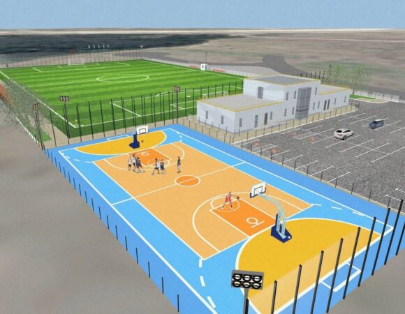 Se lucrează la noua bază sportivă de lângă Complexul de Natație Târgoviște Se lucrează la noua bază sportivă de lângă Complexul de Natație Târgoviște