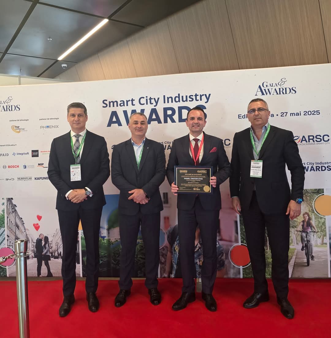 Municipiul Târgoviște a primit premiul „Best Smart City Project” la Gala SCIA 9