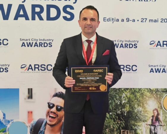 Municipiul Târgoviște a primit premiul „Best Smart City Project” la Gala SCIA 9 Municipiul Târgoviște a primit premiul „Best Smart City Project” la Gala SCIA 9