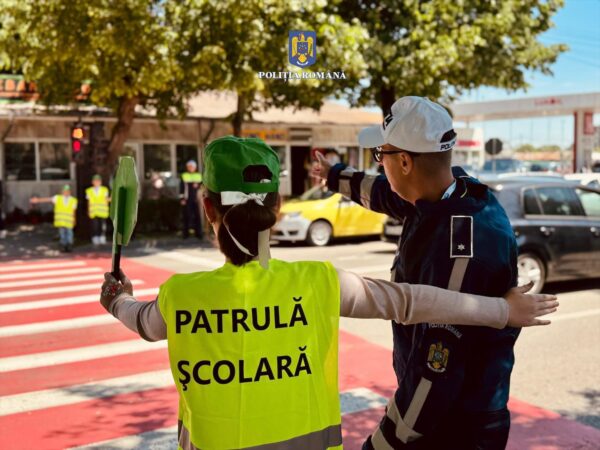 Patrula Școlară -  lecție de responsabilitate în trafic pentru elevii din Târgoviște