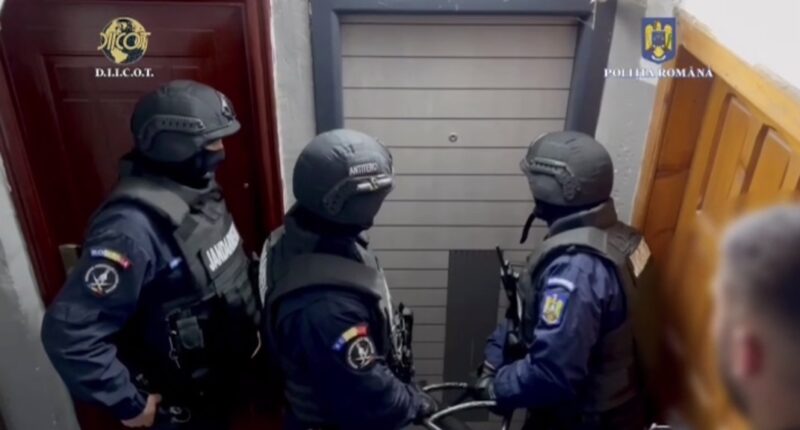 Percheziții la traficanți de droguri din Dâmbovița Percheziții la traficanți de droguri din Dâmbovița