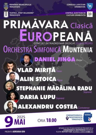 Târgoviștea îmbracă haine de sărbătoare culturală pe 9 mai, când va găzdui unul dintre cele mai rafinate evenimente ale primăverii: „Primăvara Clasică Europeană”.