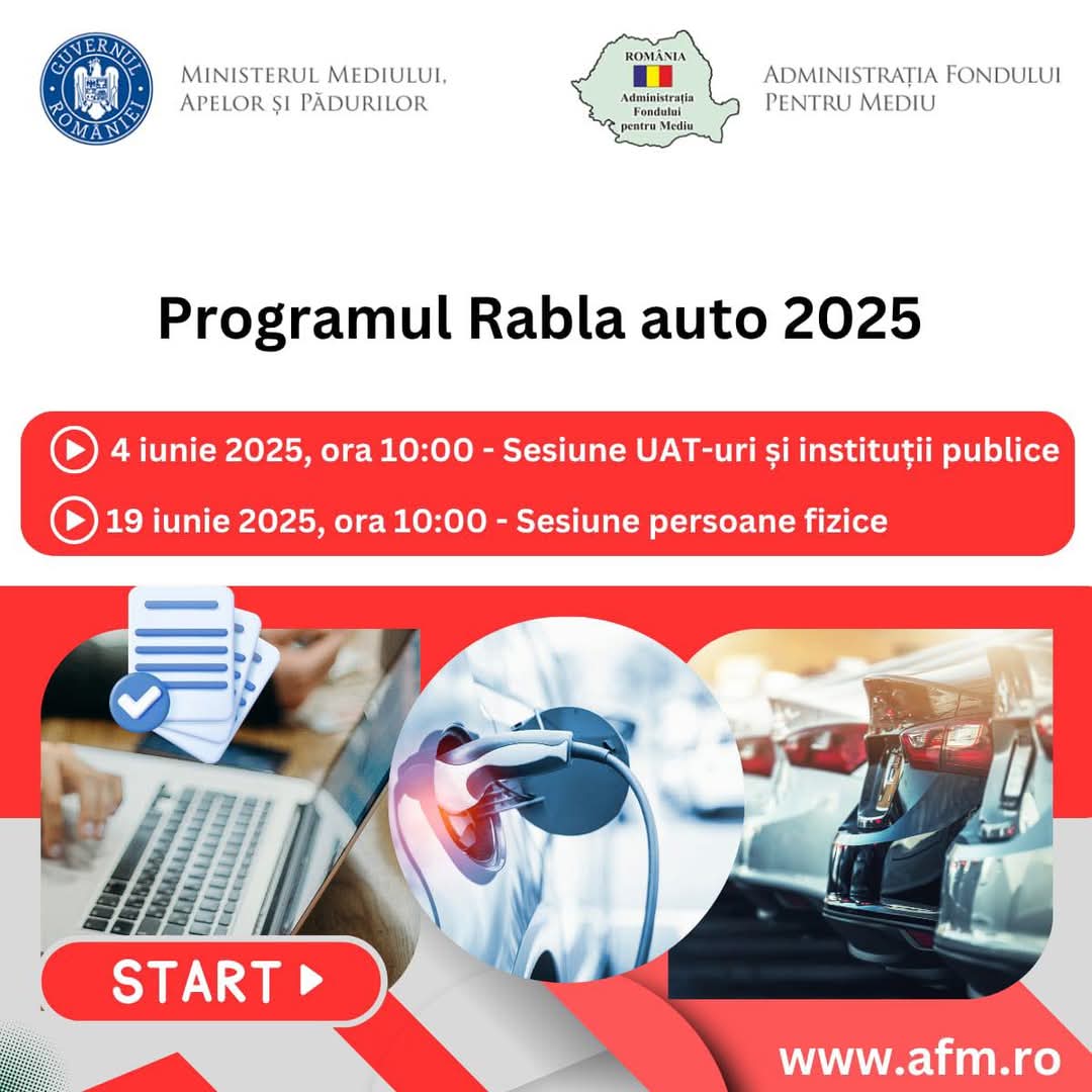 A fost lansat Programul Rabla Auto 2025!