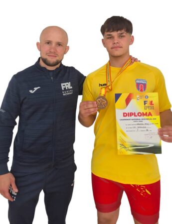 Sebastian Ciorciovel, medalie de bronz la Campionatul Național U20