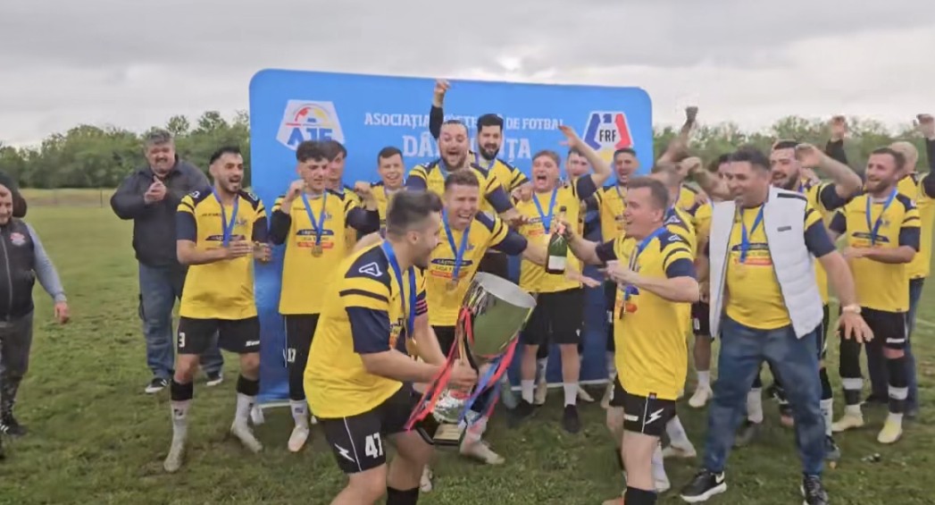 Sportul Vlădeni promovează pentru prima dată în Liga 4, o reușită istorică pentru fotbalul local