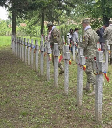 Târgoviște cinstește jertfa eroilor la Cimitirul de Onoare Românesc