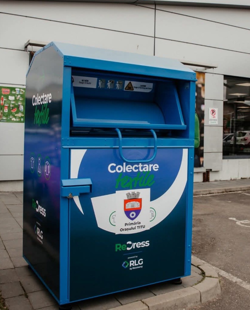 Titu lansează sistemul de colectare a deșeurilor textile