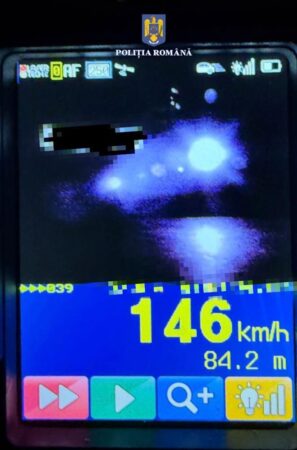Viteză extremă pe DN 72A: Un șofer prins conducând cu 146 km/h în localitatea Priseaca Viteză extremă pe DN 72A: Un șofer prins conducând cu 146 km/h în localitatea Priseaca