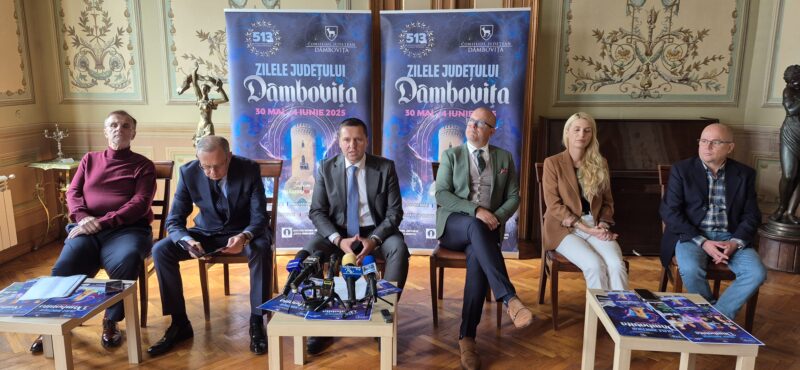 „Zilele Județului Dâmbovița” 2025 – Tradiție, muzică și spectacole, timp de șase zile, la Curtea Domnească