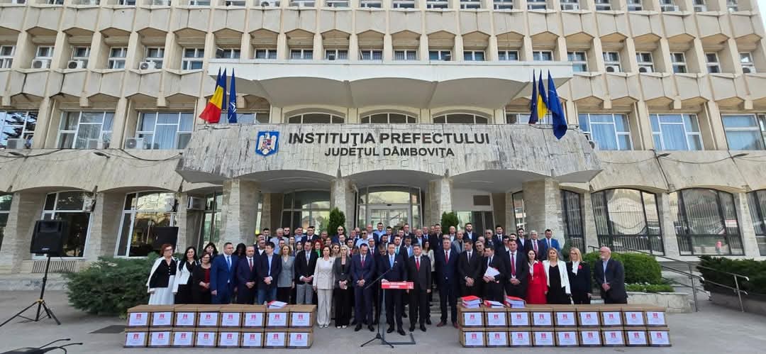 Dezvoltare pentru județul Dâmbovița: Un an de la reconfirmarea echipei Consiliului Județean Dâmbovița