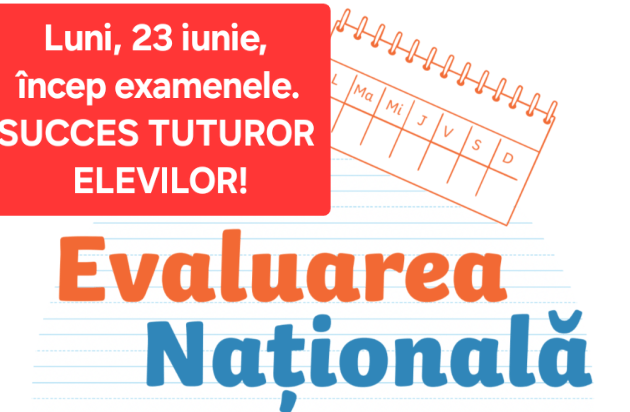 Emoții mari în Dâmbovița: Astăzi, 3981 de elevi dau startul Evaluării Naționale 2025