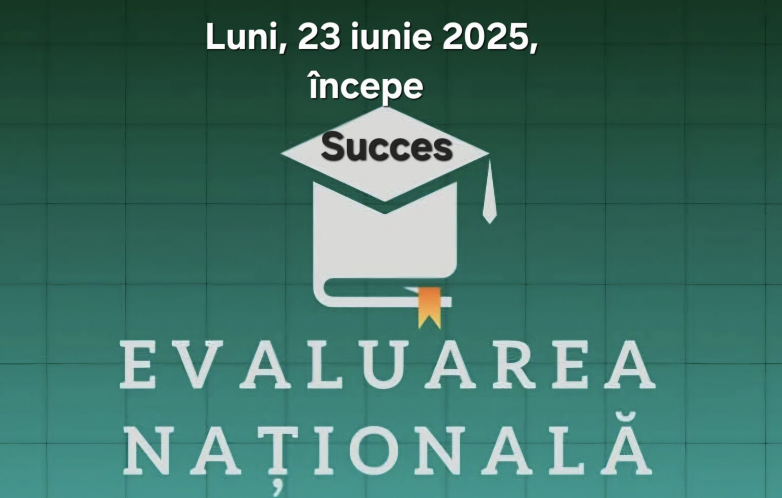 Evaluarea Națională 2025 începe pe 23 iunie: Emoții mari pentru elevii de clasa a VIII-a Evaluarea Națională 2025 începe pe 23 iunie: Emoții mari pentru elevii de clasa a VIII-a