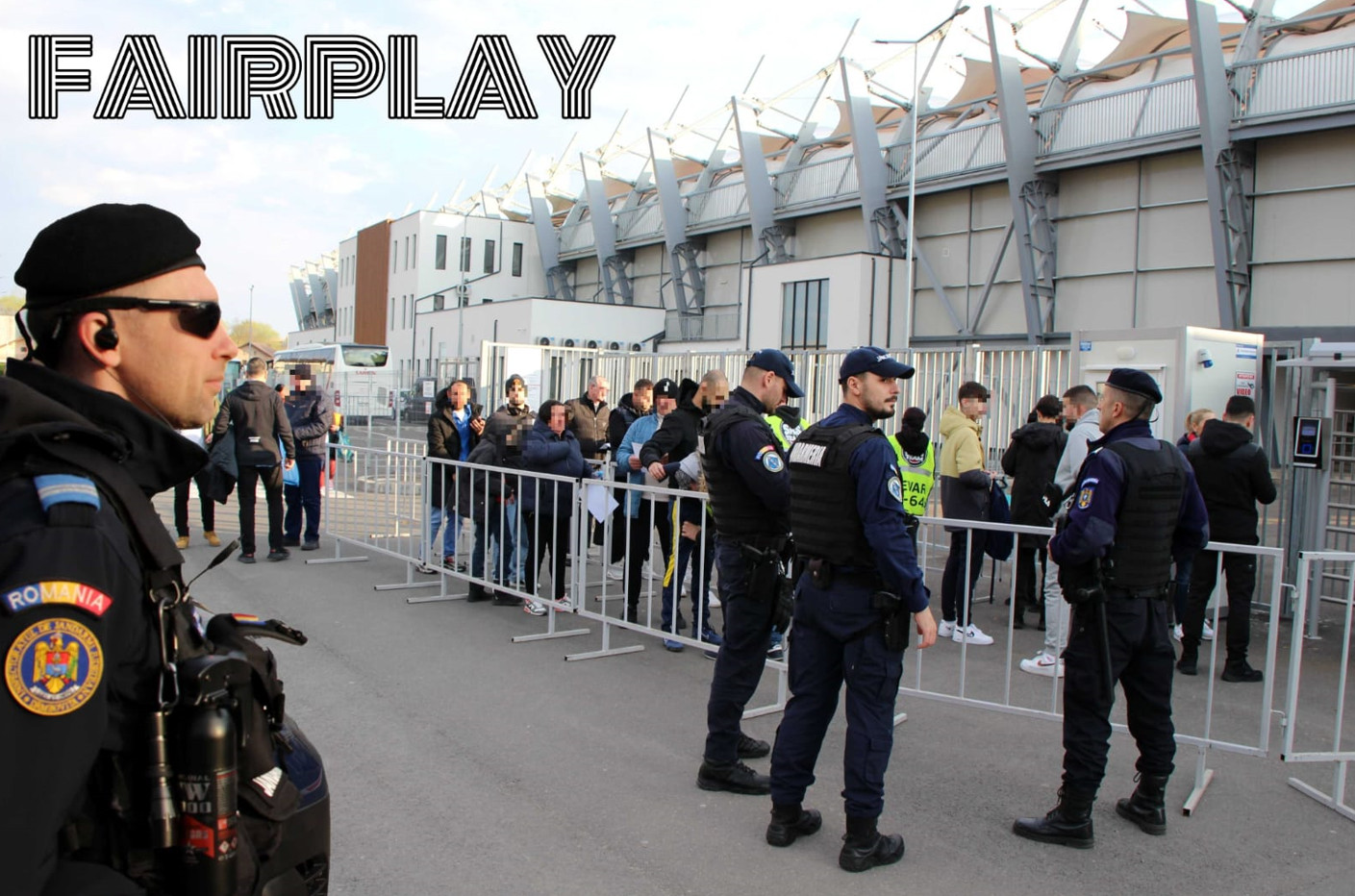 Măsuri speciale de securitate luate de Jandarmeria Dâmbovița pentru Finala Cupei României la Fotbal Feminin