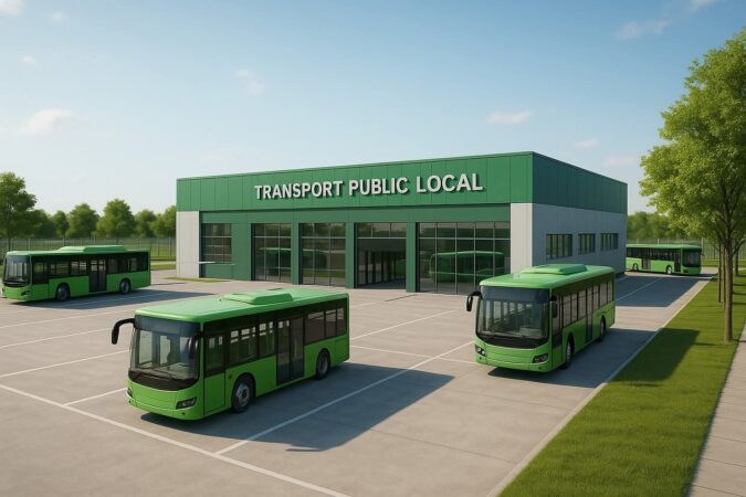O nouă investiție în infrastructura locală a orașului Răcari: Se construiește o autobază modernă pentru transportul public