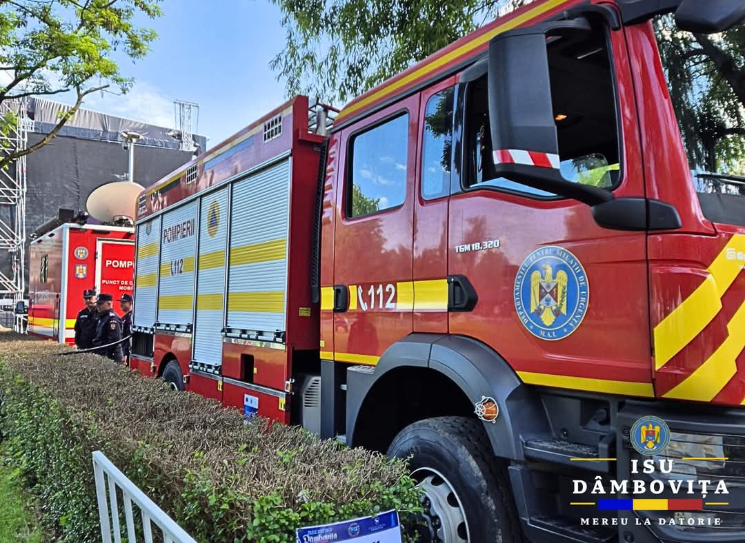 Peste 300 de intervenții în doar o săptămână! ISU „Basarab I” Dâmbovița, mereu în slujba vieții