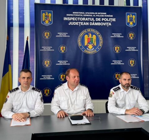 Poliția Dâmbovița face ordine în domeniul armelor și substanțelor periculoase
