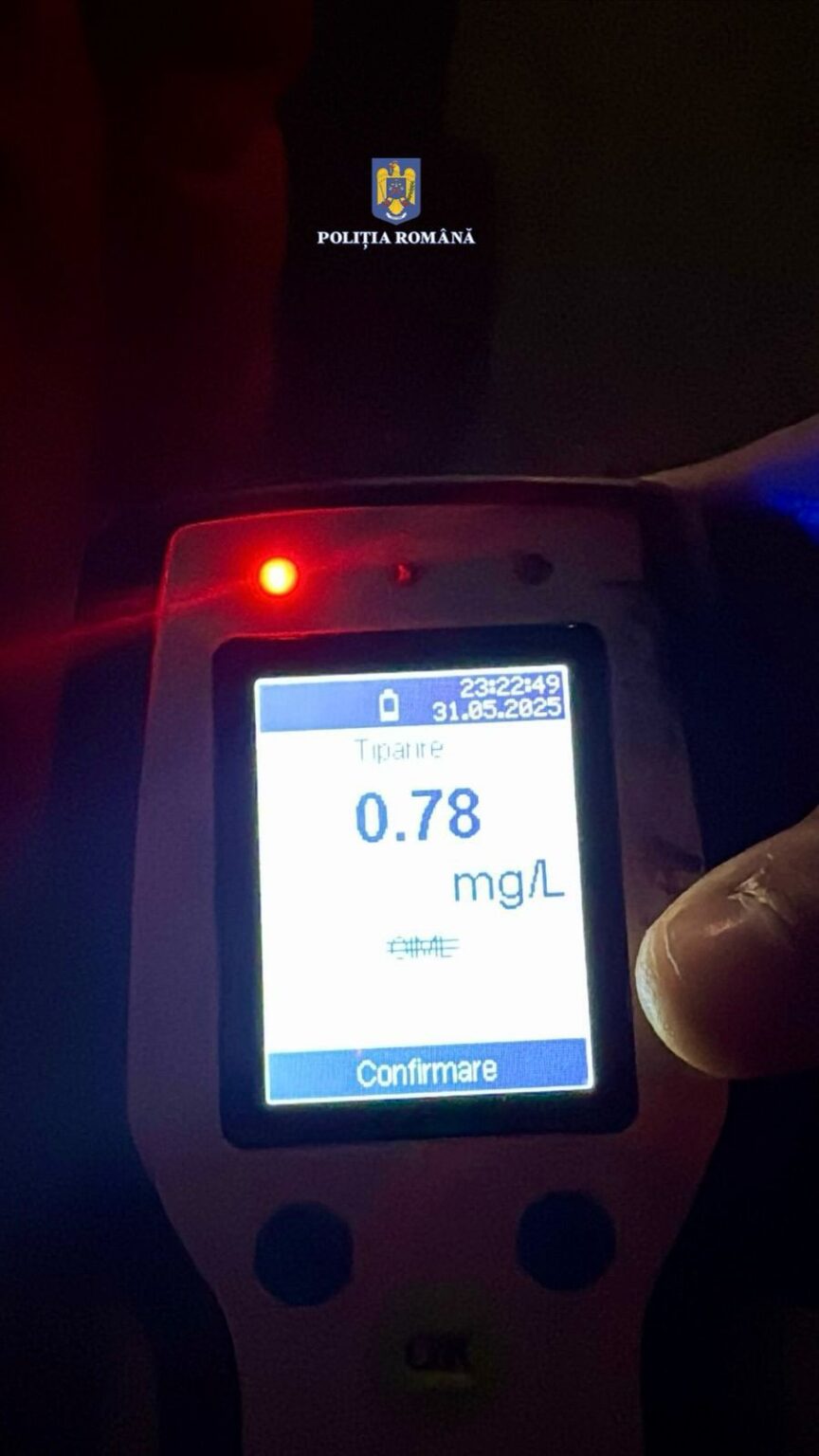 Tânăr prins băut la volan, în Târgoviște Tânăr prins băut la volan, în Târgoviște