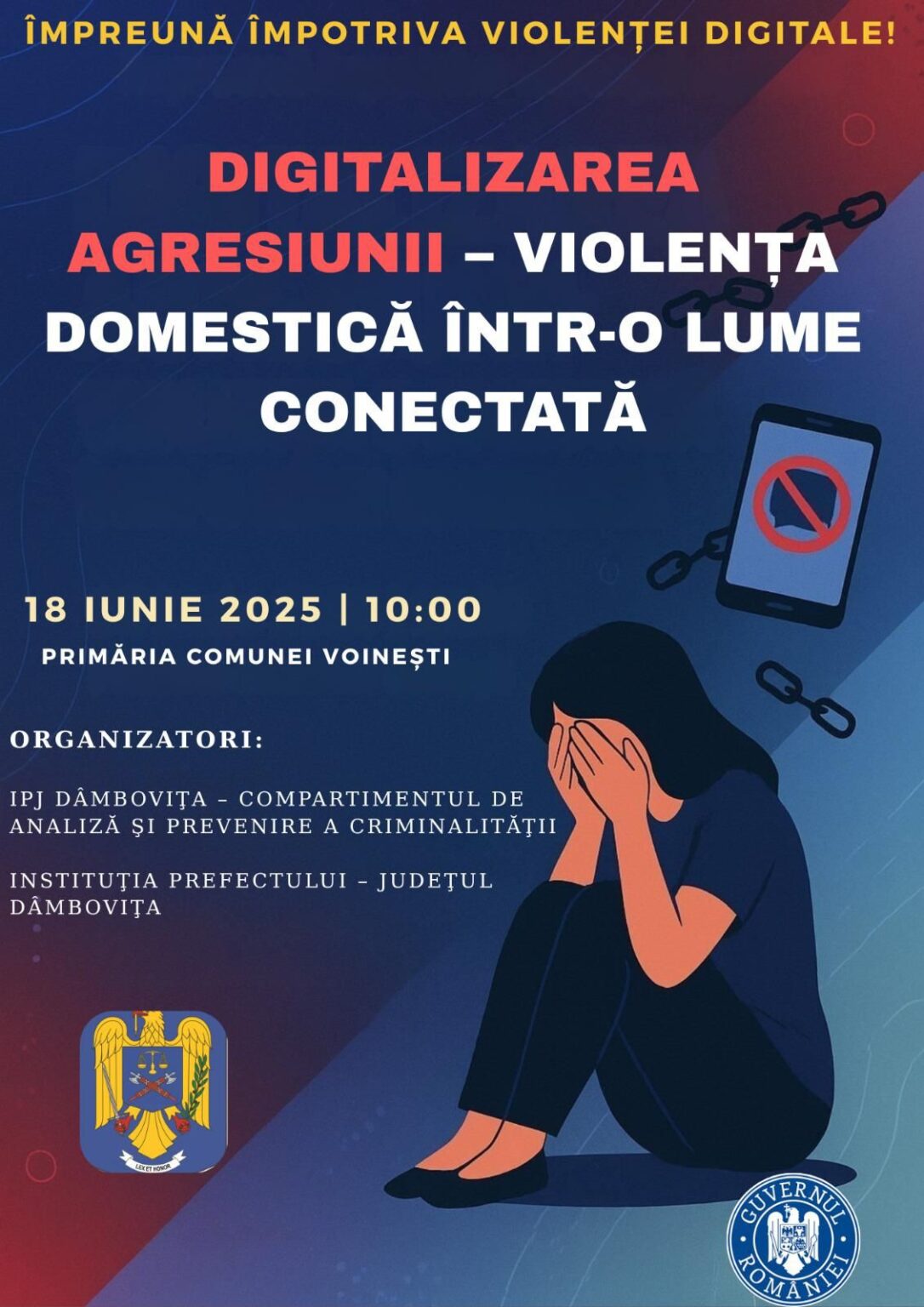 Voinești devine centru regional de acțiune împotriva violenței digitale Voinești devine centru regional de acțiune împotriva violenței digitale