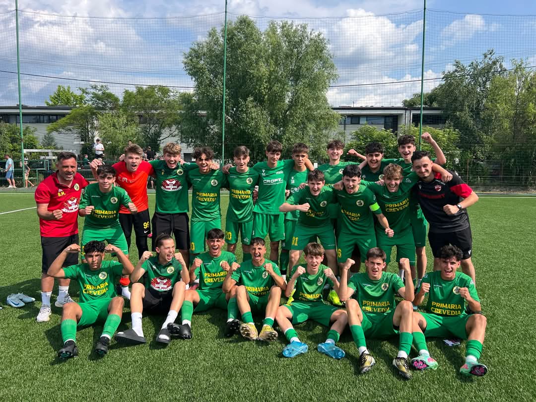 Voința Crevedia U17, victorie și calificare spectaculoasă în faza națională
