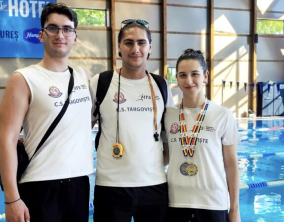 Aur pentru CS Târgoviște la Cupa României la Înot