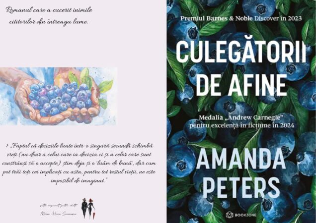 Biblioteca Județeană „Ion Heliade Rădulescu” Dâmbovița recomandă romanul „Culegătorii de afine” de Amanda Peters