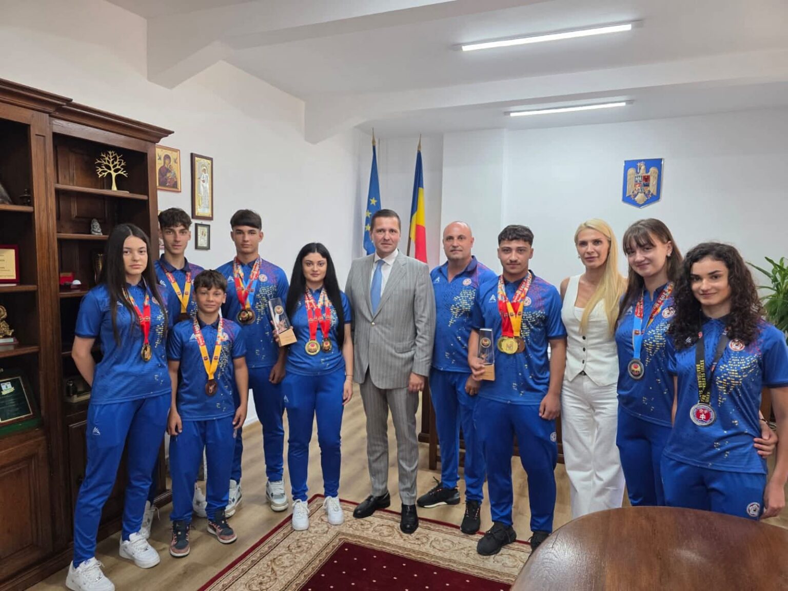 CAMPIONI DÂMBOVIȚENI LA MONDIALELE DE KARATE WUKF DIN SUEDIA