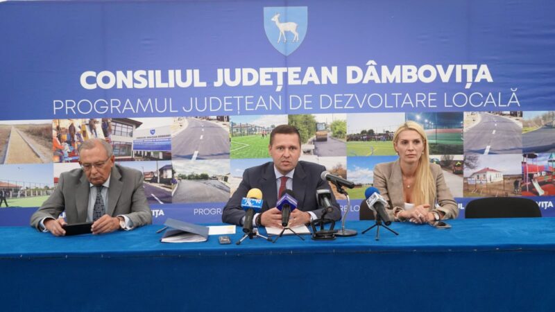 Investiții pentru comunitățile dâmbovițene: 30 de noi proiecte semnate si finanțate de Consiliul Județean Dâmbovița prin PJDL 