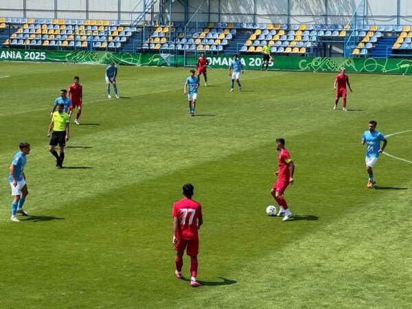 Chindia Târgoviște, remiză spectaculoasă cu FC Voluntari: Stiven Plaza a înscris la scurt timp după intrarea în joc