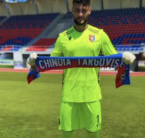Dan Isvoranu, noul portar al Chindiei Târgoviște
