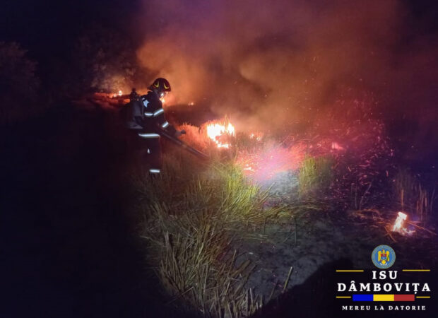 Iadul la Gheboieni: 4.000 mp de vegetație, mistuiți de flăcări Iadul la Gheboieni: 4.000 mp de vegetație, mistuiți de flăcări