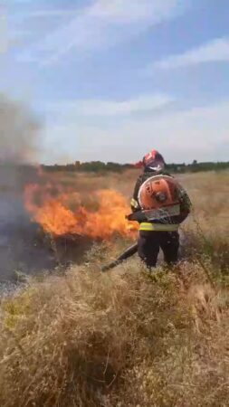 Incendiile de vegetație fac prăpăd în Dâmbovița Incendiile de vegetație fac prăpăd în Dâmbovița