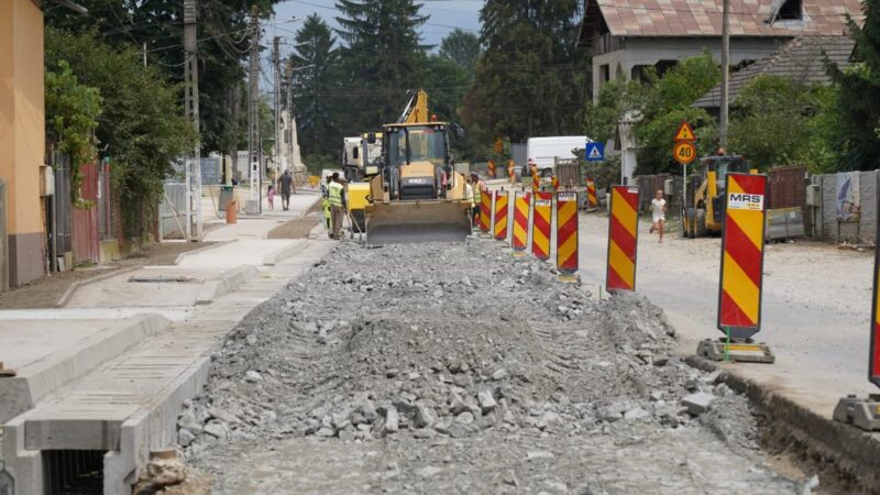 Lucrările pe DJ 712, Lotul 1, avansează conform graficului: Investiție de peste 100 de milioane de lei în infrastructura județeană